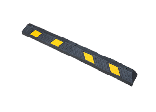 Parking wheel stops of 1650 mm dimensions, also known as wheel stoppers and parking blocks